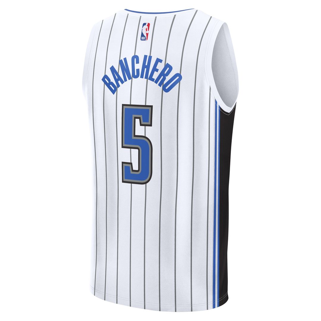 Paolo Banchero Orlando Magic Fanatics Fast Break Player Replica Jersey - Association Edition - White