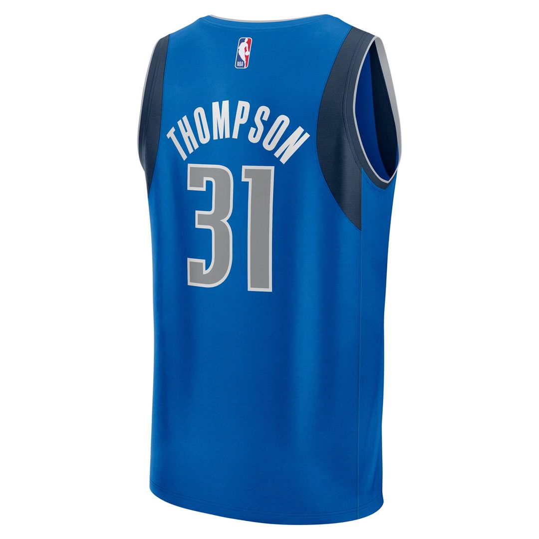 Klay Thompson Dallas Mavericks Fanatics Fast Break Player Replica Jersey - Icon Edition - Blue