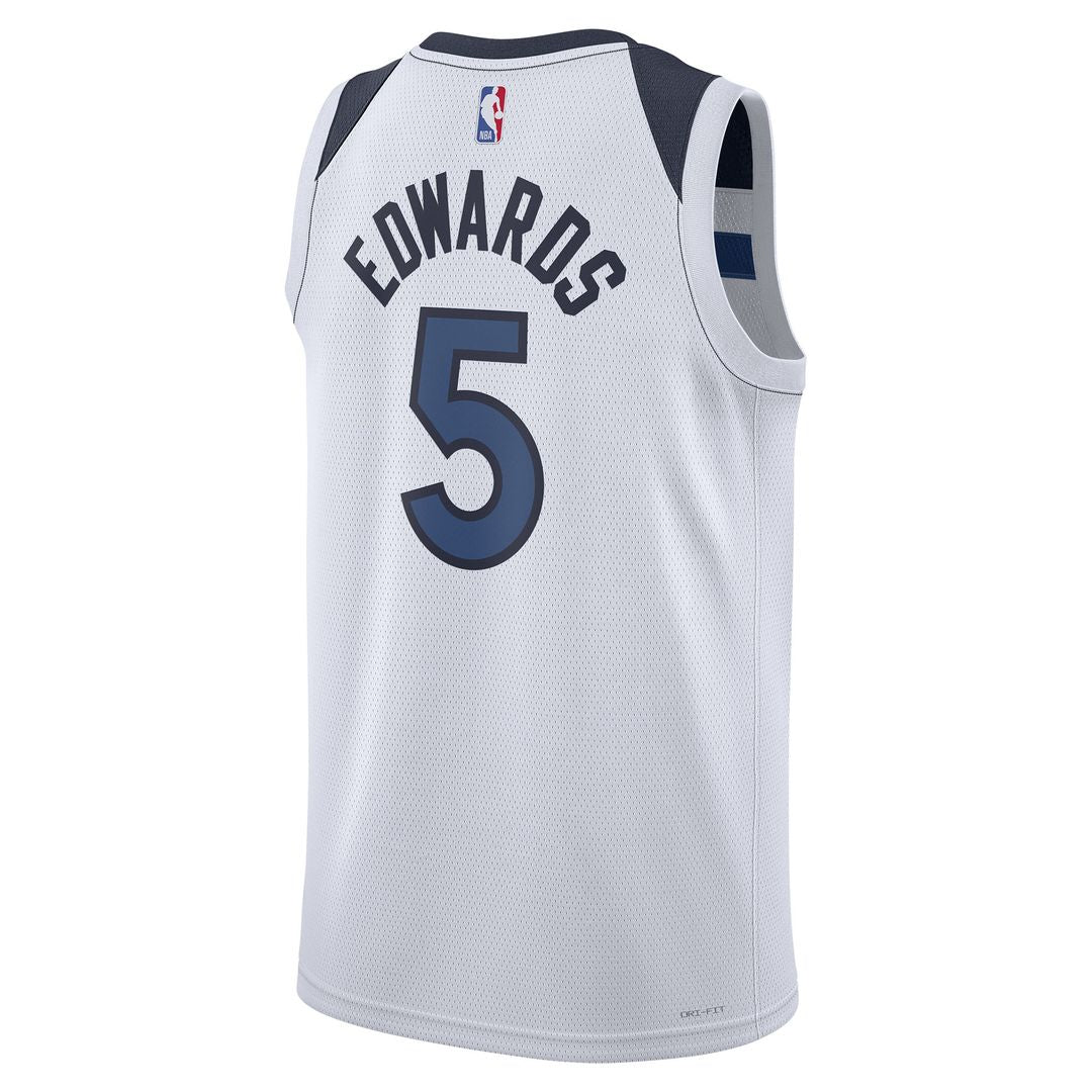 Anthony Edwards Minnesota Timberwolves Nike Unisex Swingman Jersey - Association Edition - White