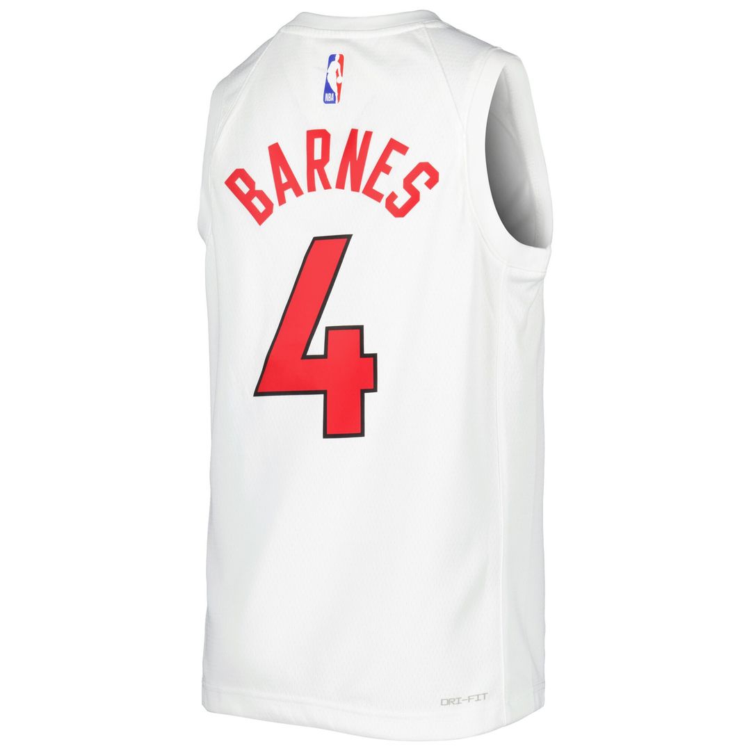 Scottie Barnes Toronto Raptors Nike Youth Swingman Jersey - Icon Edition - Red