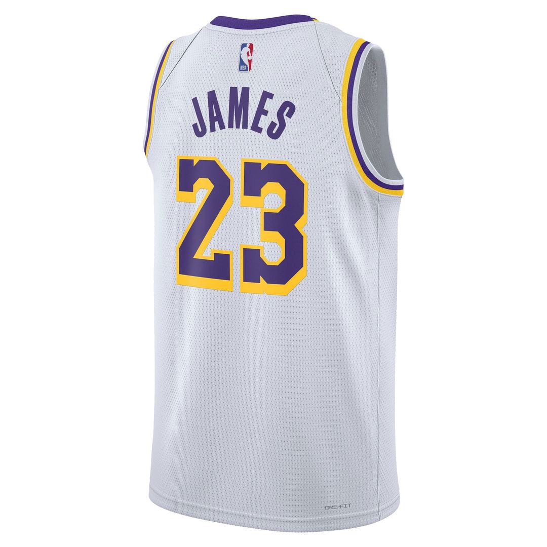 LeBron James Los Angeles Lakers Nike Unisex Swingman Jersey - Icon Edition - Gold