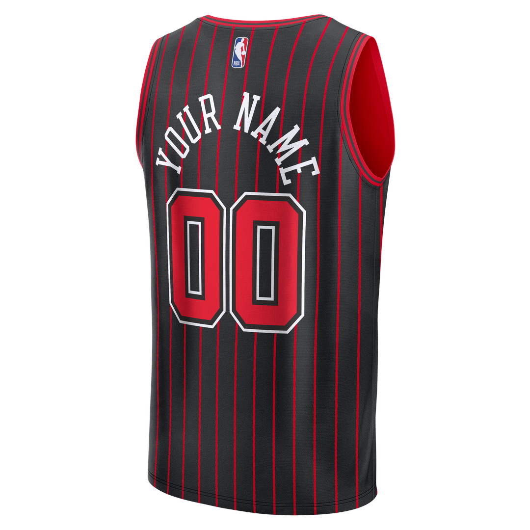 Chicago Bulls Fanatics Youth Fast Break Custom Jersey - Icon Edition - Red