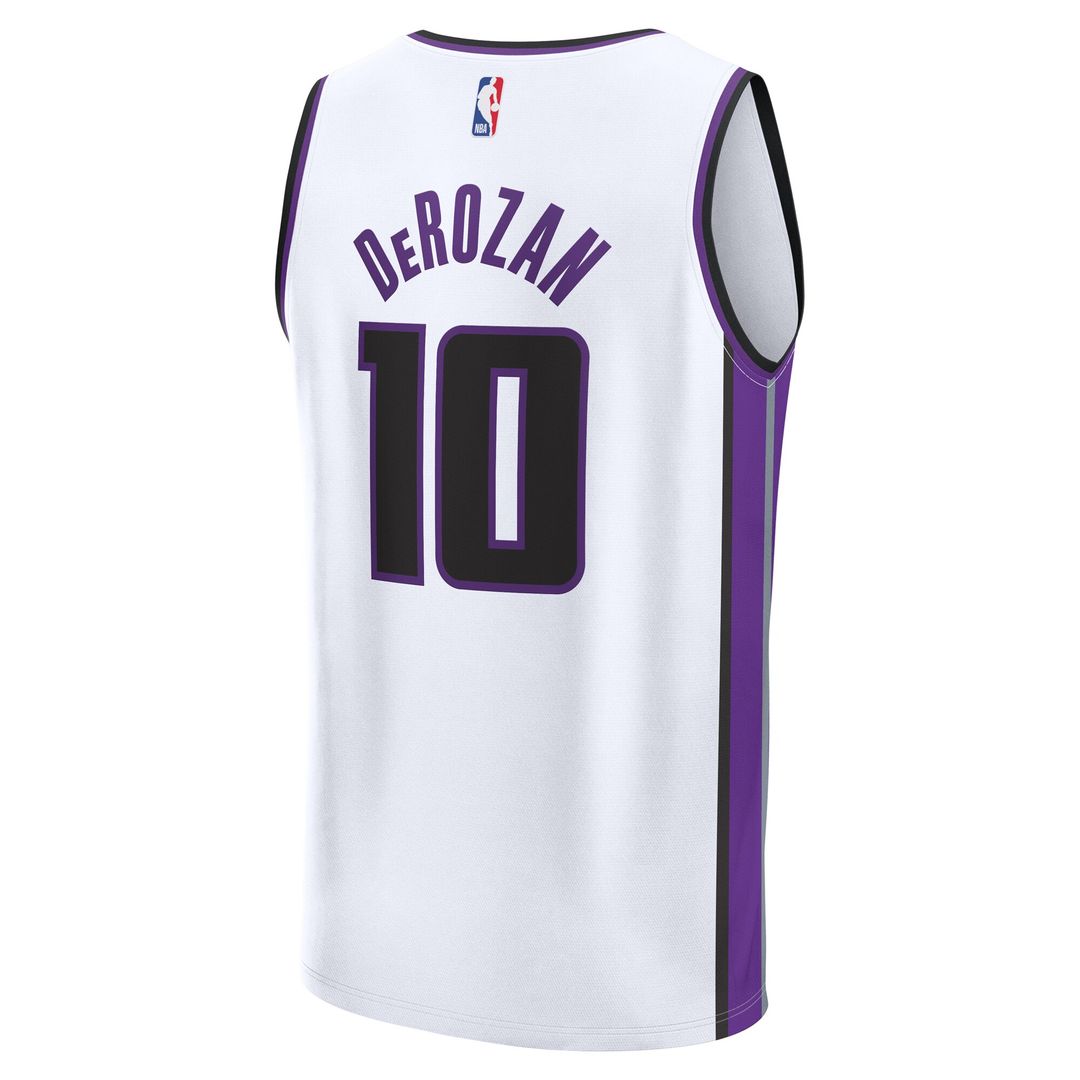 DeMar DeRozan Sacramento Kings Fanatics Fast Break Player Replica Jersey - Association Edition - White