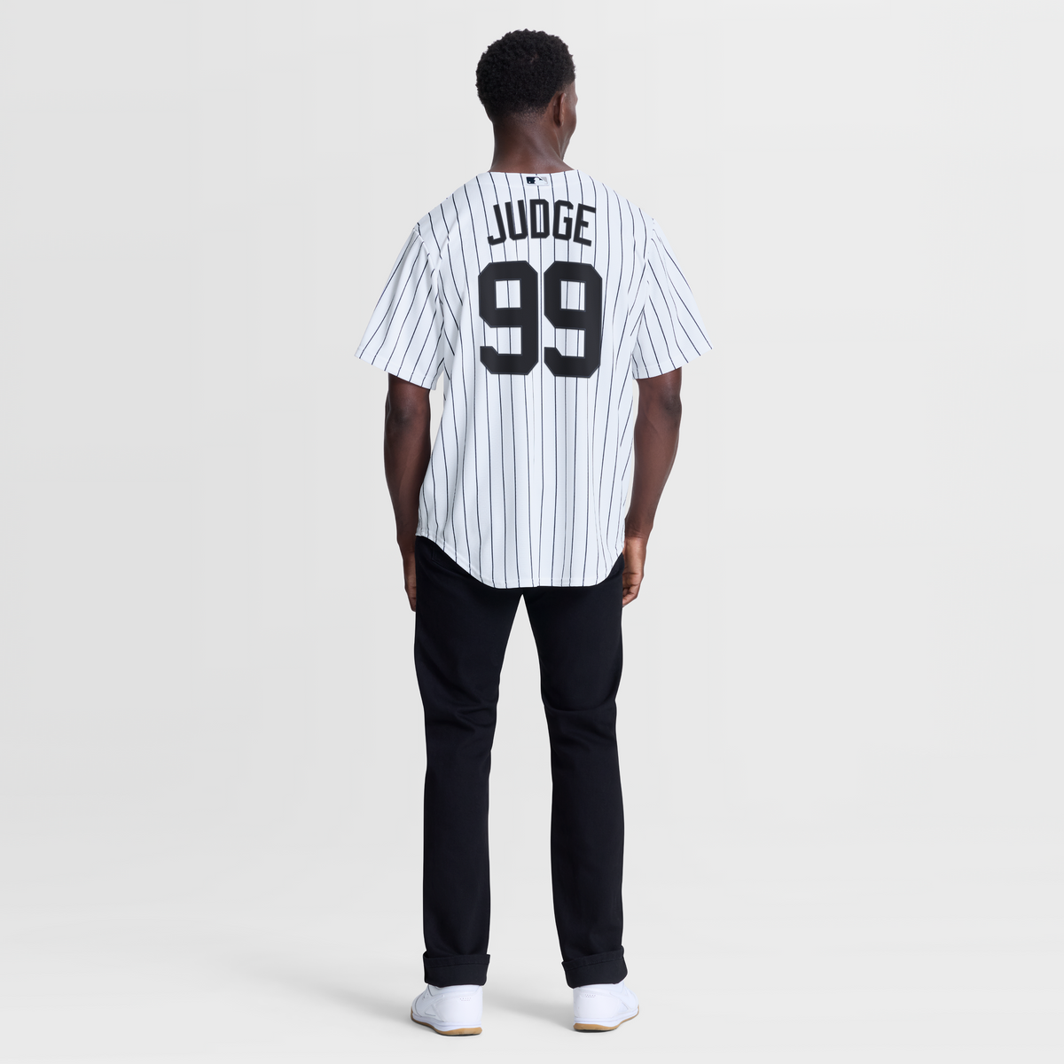Men's New York Yankees Aaron Judge Nike White Home Replica Jersey - 6