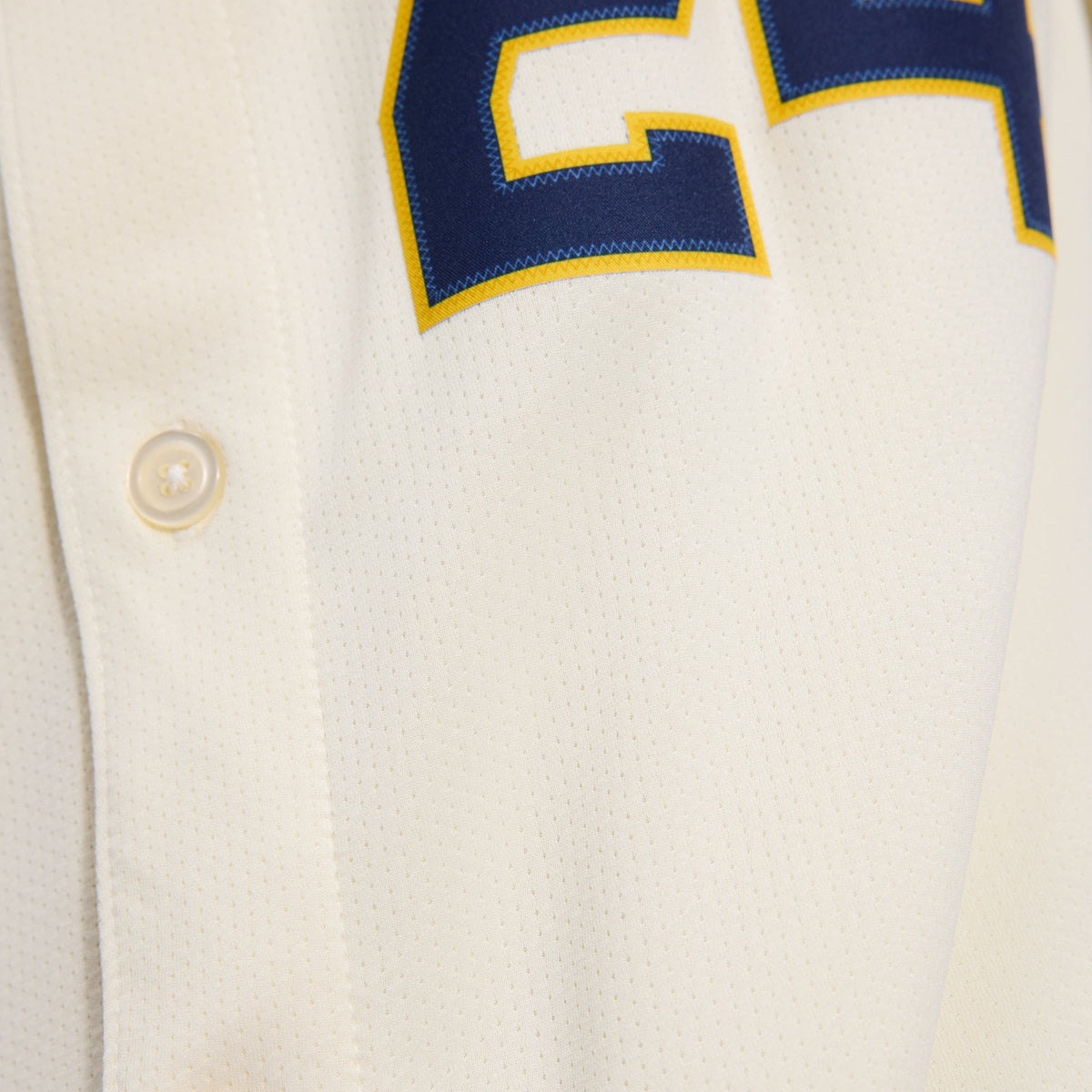 Men's Milwaukee Brewers William Contreras Nike Cream Home Limited Player Jersey - 15