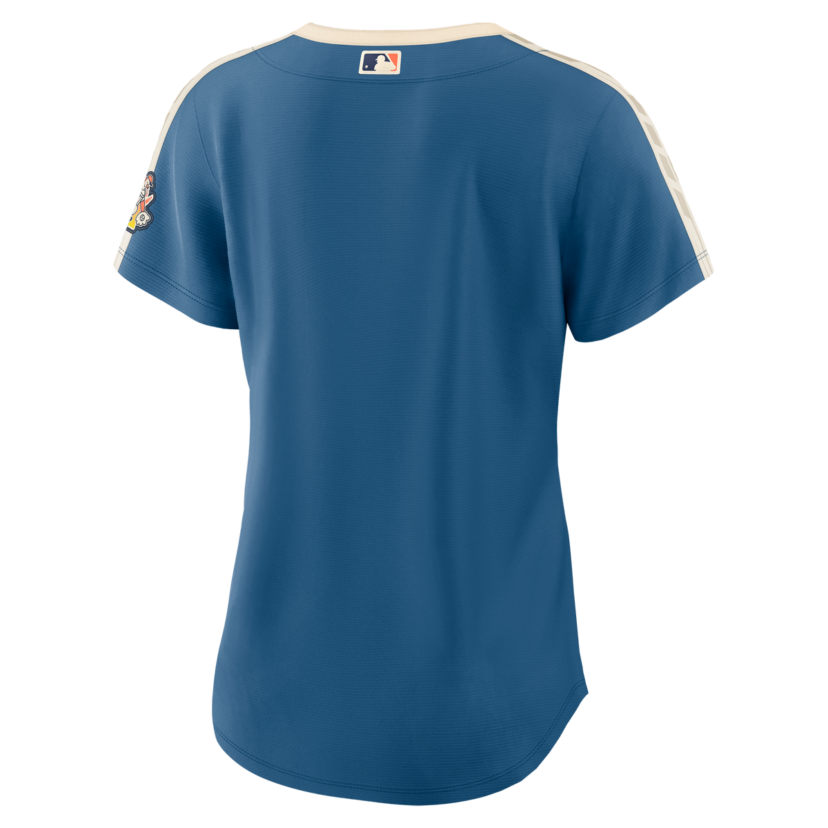 Women's Milwaukee Brewers Nike Mineral Blue 2026 City Connect Stadium Jersey - 4
