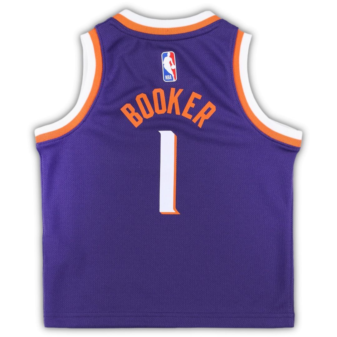 Devin Booker Phoenix Suns Nike Toddler Player Swingman Jersey - Icon Edition - Purple