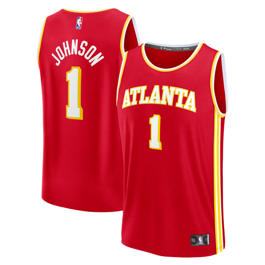 Jalen Johnson Atlanta Hawks Fanatics Youth Fast Break Jersey - Icon Edition - Red