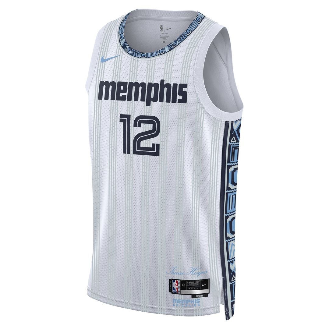 Ja Morant Memphis Grizzlies Nike Unisex 2025/26 Swingman Jersey - White - City Edition