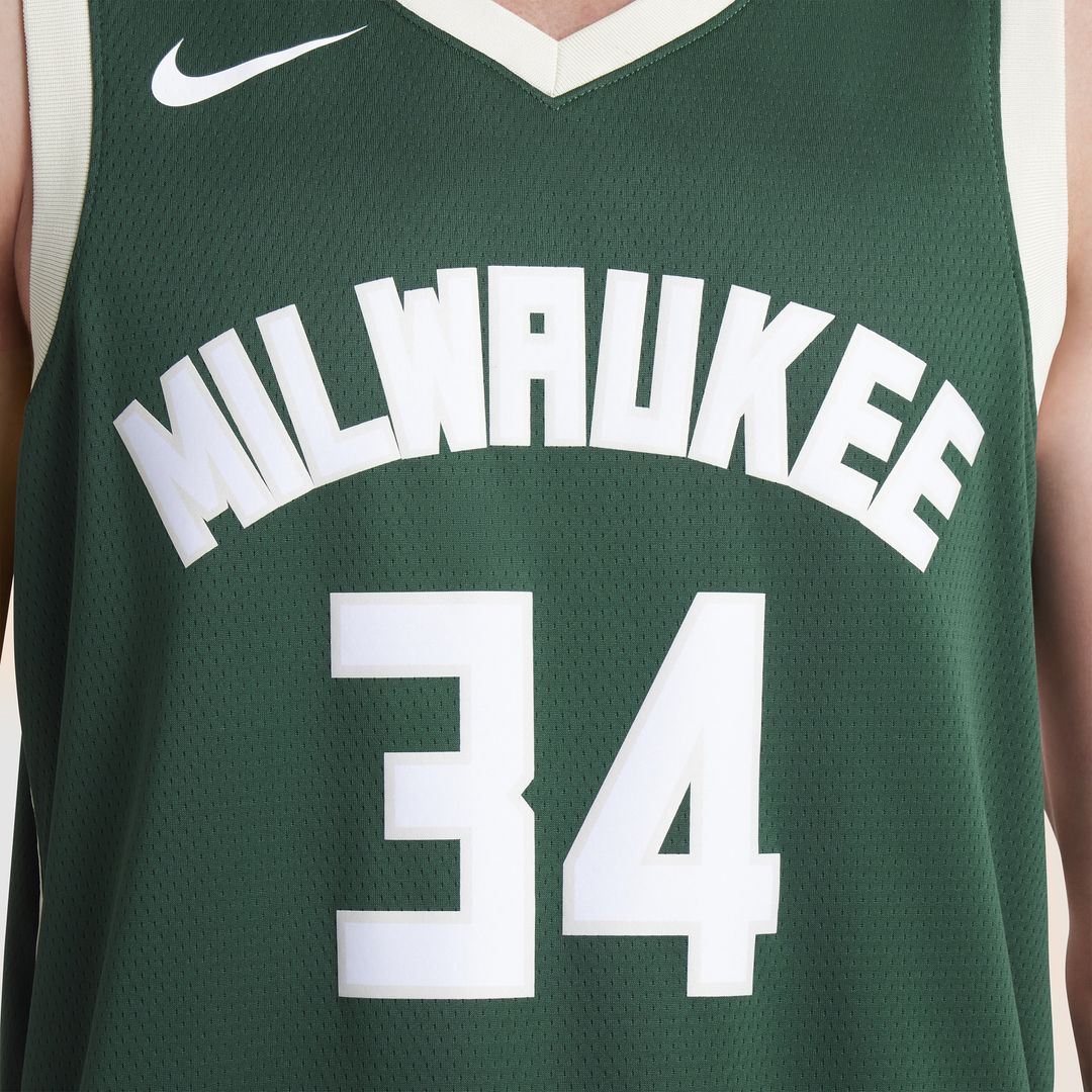 Giannis Antetokounmpo Milwaukee Bucks Nike Unisex Swingman Jersey - Association Edition - White