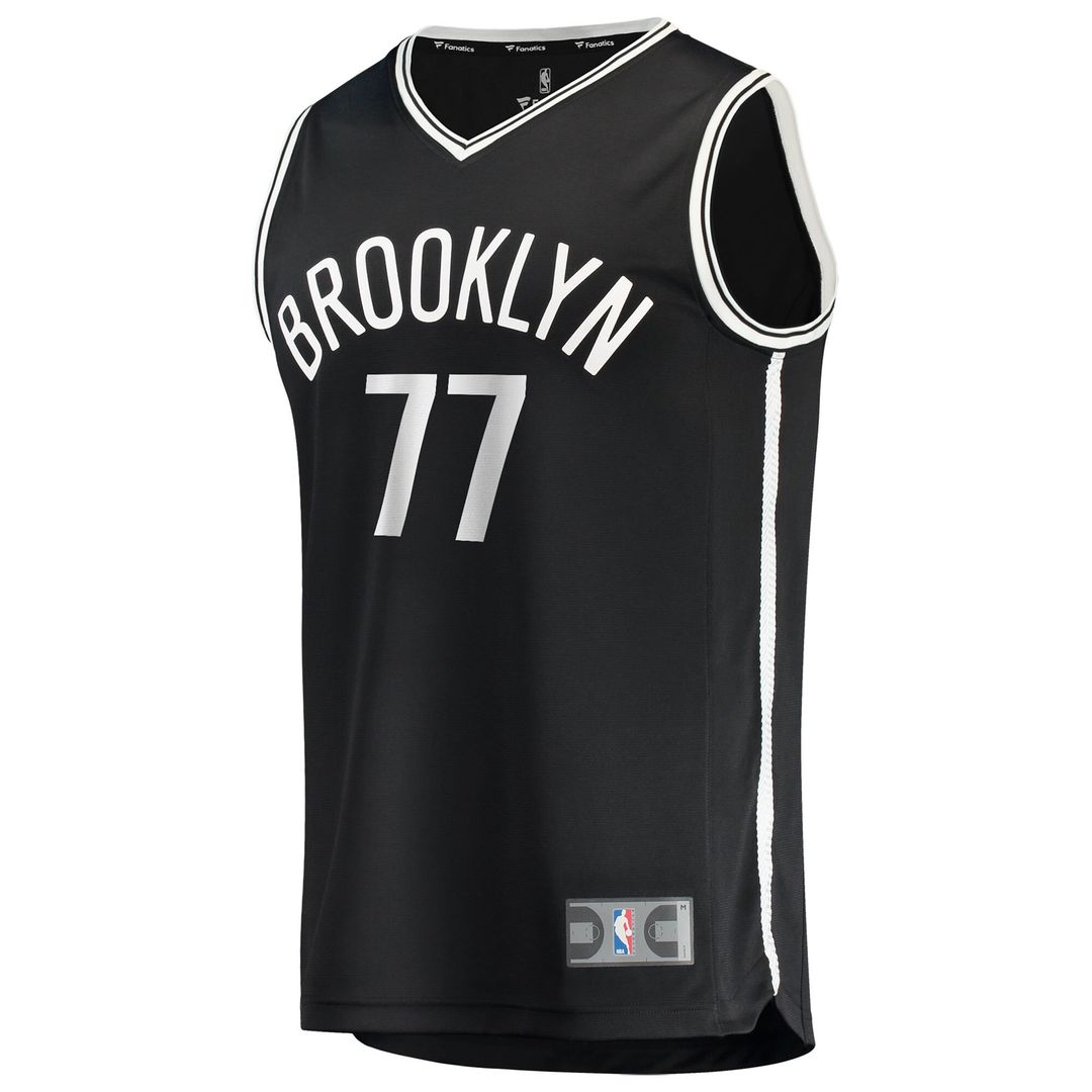 Ben Saraf Brooklyn Nets Fanatics Youth Fast Break Replica Jersey - Black - Icon Edition