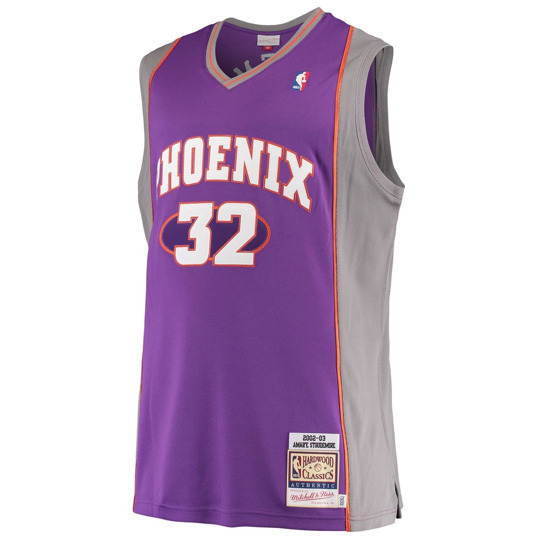 Amar'e Stoudemire Phoenix Suns Mitchell & Ness Hardwood Classics Authentic Jersey - Purple