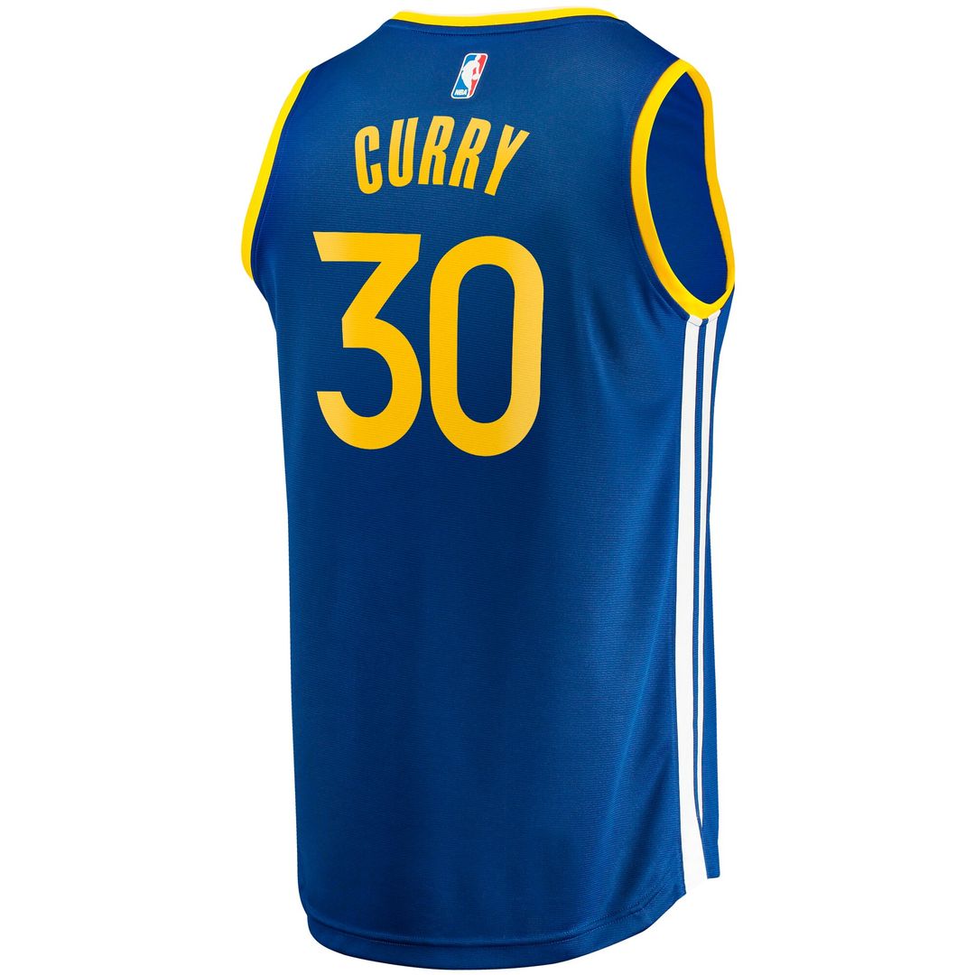 Stephen Curry Golden State Warriors Fanatics Fast Break Replica Jersey - Icon Edition - Royal