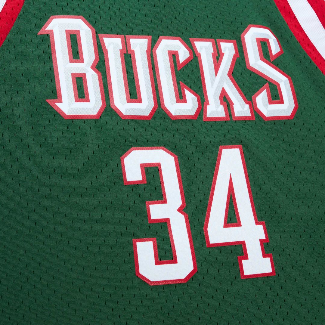 Giannis Antetokounmpo Milwaukee Bucks Mitchell & Ness 2014/15 Hardwood Classics Swingman Jersey - Red