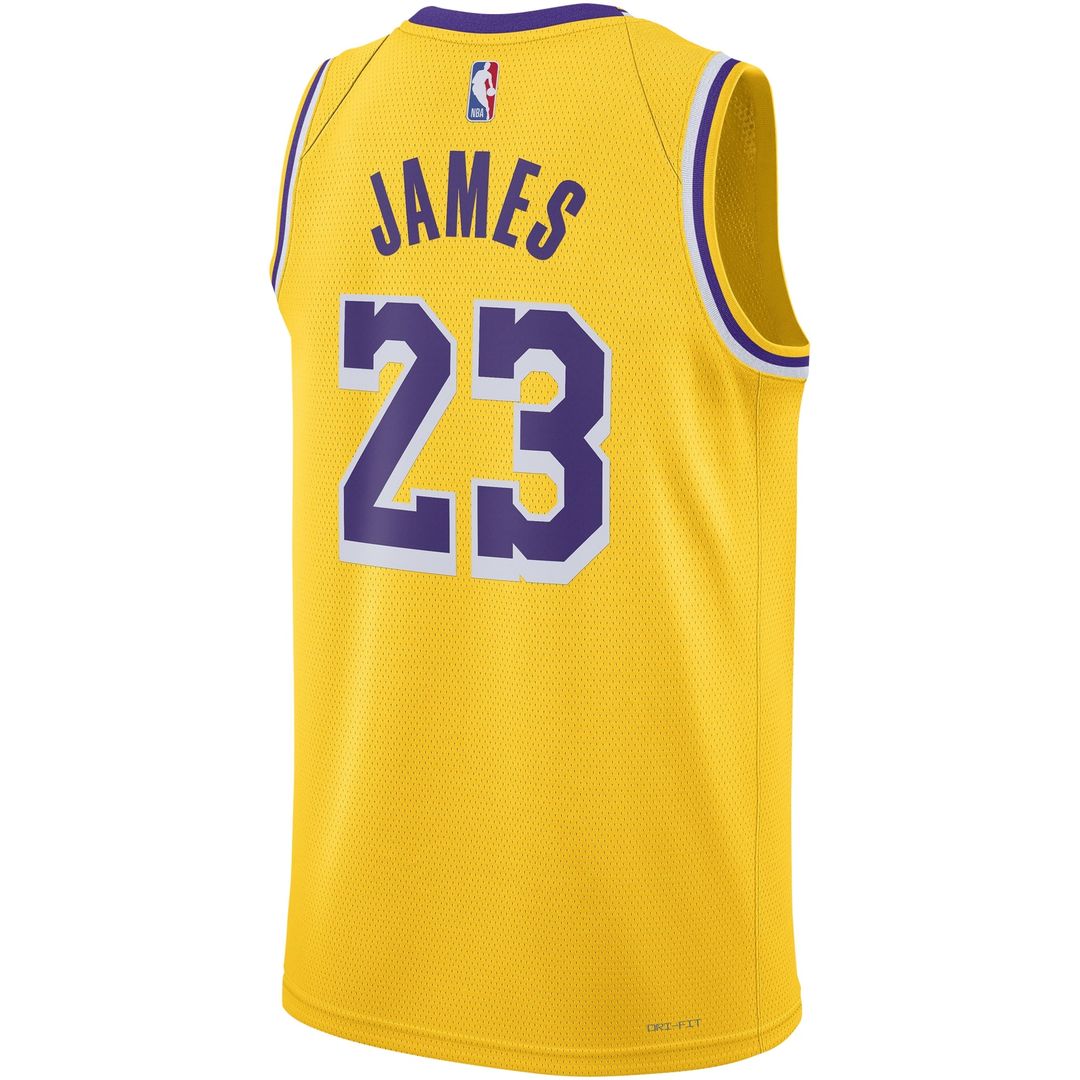 LeBron James Los Angeles Lakers Nike Unisex Swingman Jersey - Association Edition - White