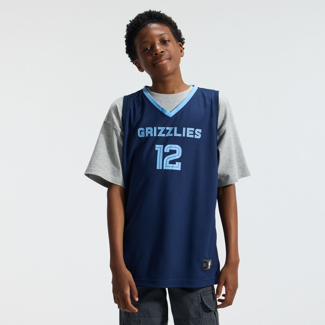Ja Morant Memphis Grizzlies Fanatics Youth Fast Break Player Replica Jersey - Icon Edition - Navy