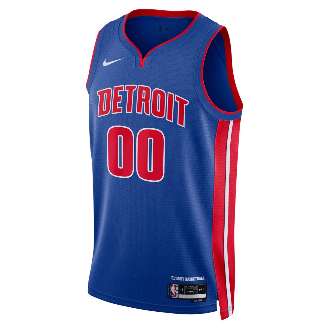 Detroit Pistons Nike Unisex Swingman Custom Jersey White - Association Edition