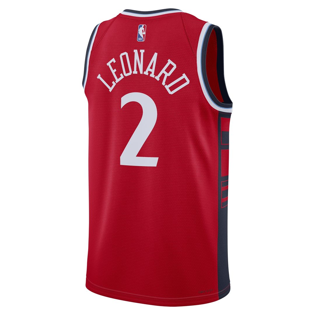 Kawhi Leonard LA Clippers Jordan Brand Unisex 2024/25 Swingman Jersey - Statement Edition - Red