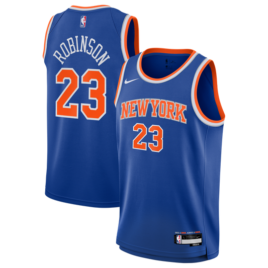 Mitchell Robinson New York Knicks Nike Youth Swingman Jersey - Icon Edition - Blue