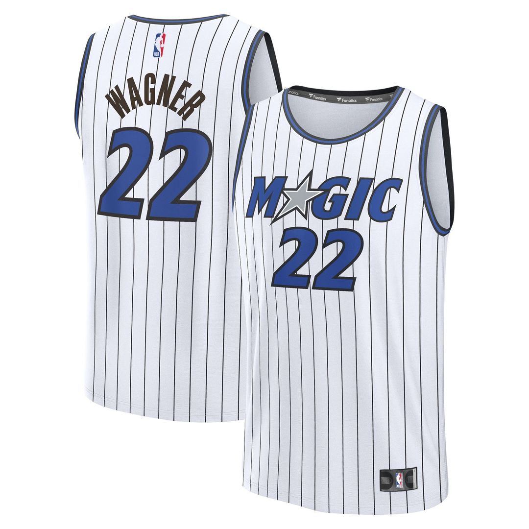 Franz Wagner Orlando Magic Fanatics Youth Fast Break Player Replica Jersey - Association Edition - White