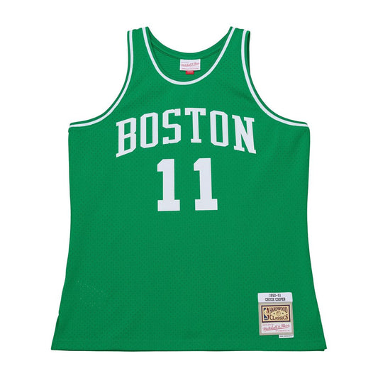 Chuck Cooper Boston Celtics Mitchell & Ness 1950 - 51 Pioneers Swingman Jersey - Kelly Green