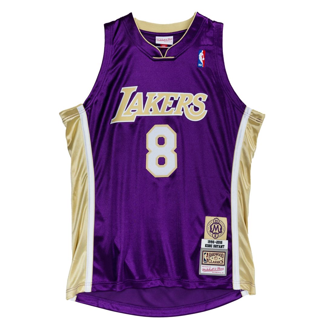 Kobe Bryant Los Angeles Lakers Mitchell & Ness Hall of Fame Class of 2020 #8 Authentic Jersey - Gold