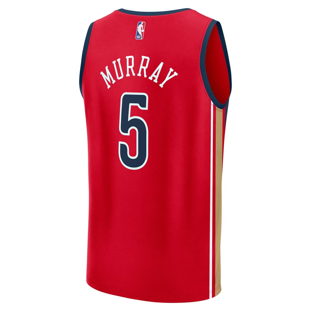 Dejounte Murray New Orleans Pelicans Fanatics Fast Break Player Replica Jersey - Statement Edition - Red