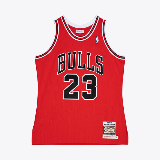 Michael Jordan Chicago Bulls Mitchell & Ness 1997 - 98 Authentic Jersey - Red