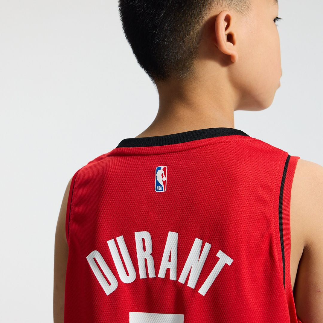 Kevin Durant Houston Rockets Fanatics Youth Fast Break Jersey - Icon Edition - Red