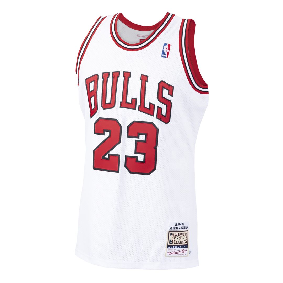 Michael Jordan Chicago Bulls Mitchell & Ness 1995/96 Hardwood Classics Authentic Jersey - Black