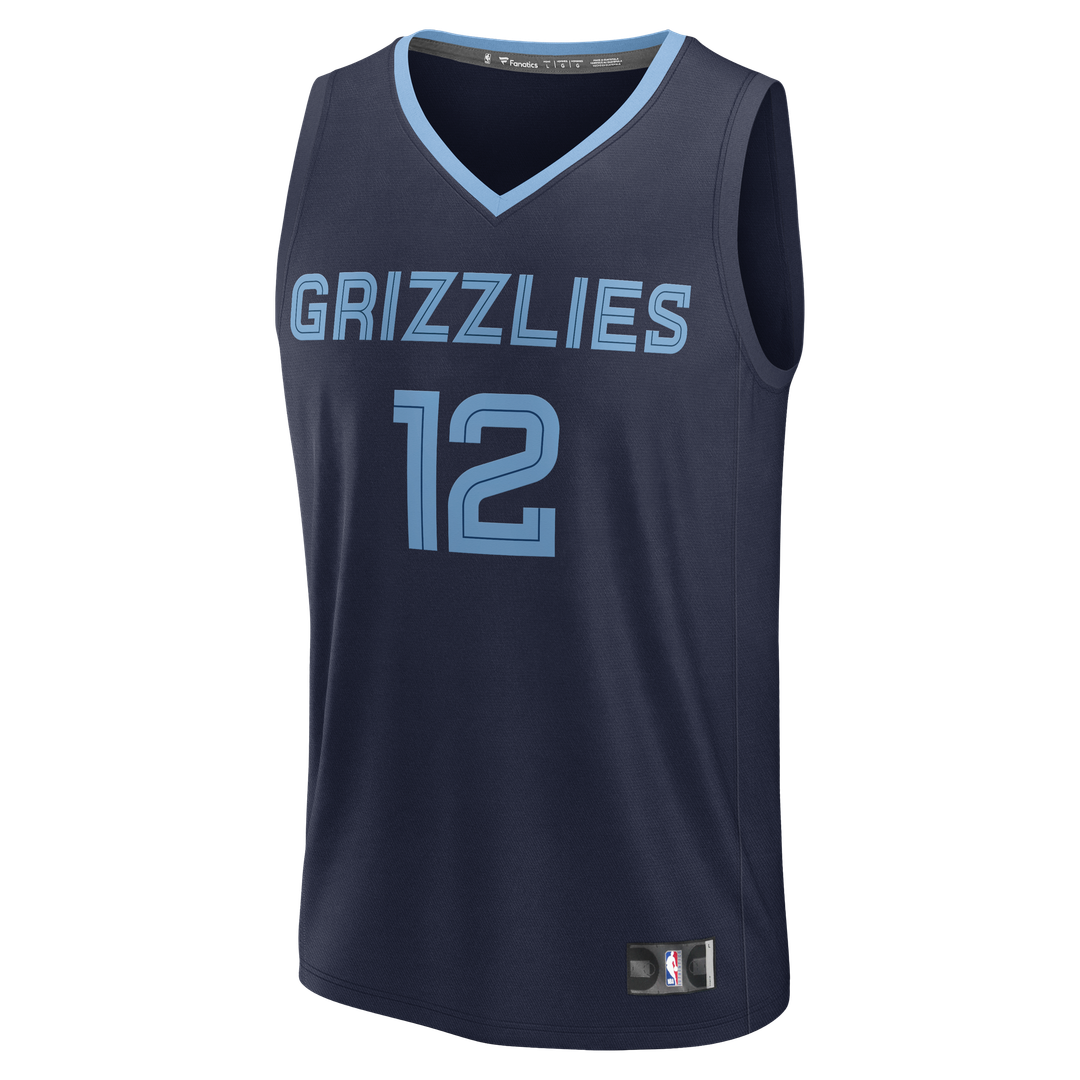 Ja Morant Memphis Grizzlies Fanatics Youth Fast Break Player Replica Jersey - Icon Edition - Navy
