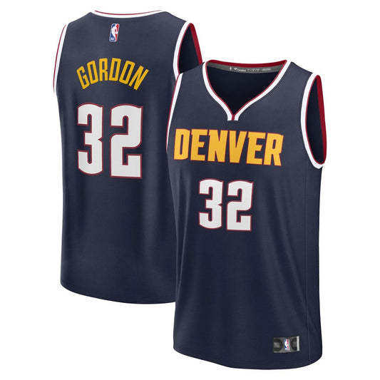 Aaron Gordon Denver Nuggets Fanatics Fast Break Player Replica Jersey - Icon Edition - Navy
