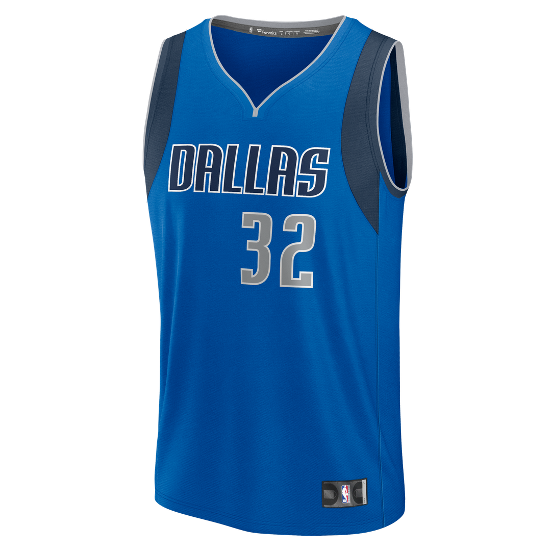 Cooper Flagg Dallas Mavericks Fanatics Youth 2025 NBA Draft First Round Pick Fast Break Replica Jersey - Icon Edition - Blue