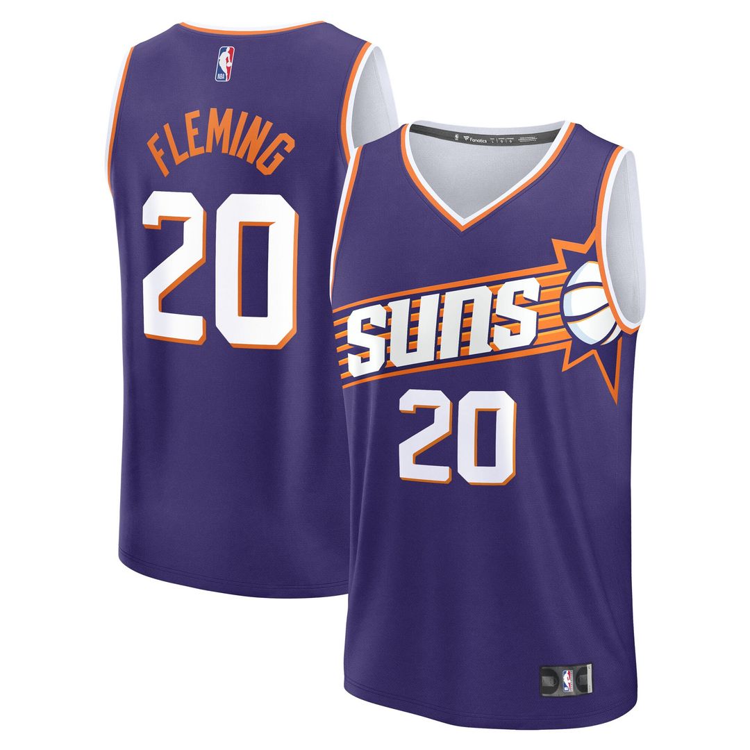 Rasheer Fleming Phoenix Suns Fanatics Youth Fast Break Replica Jersey - Purple - Icon Edition