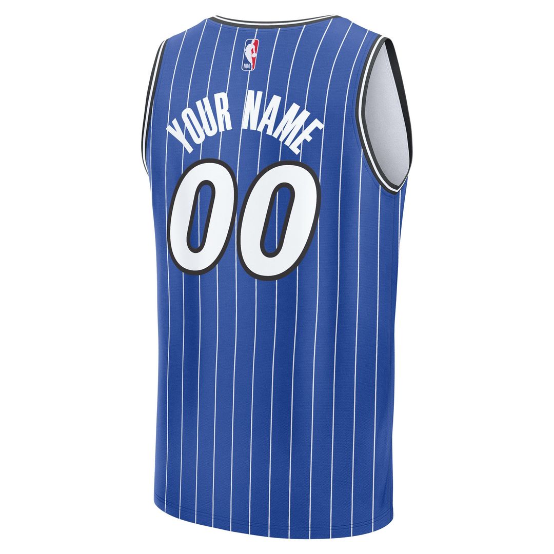 Orlando Magic Fanatics Fast Break Replica Custom Jersey - Icon Edition - Blue