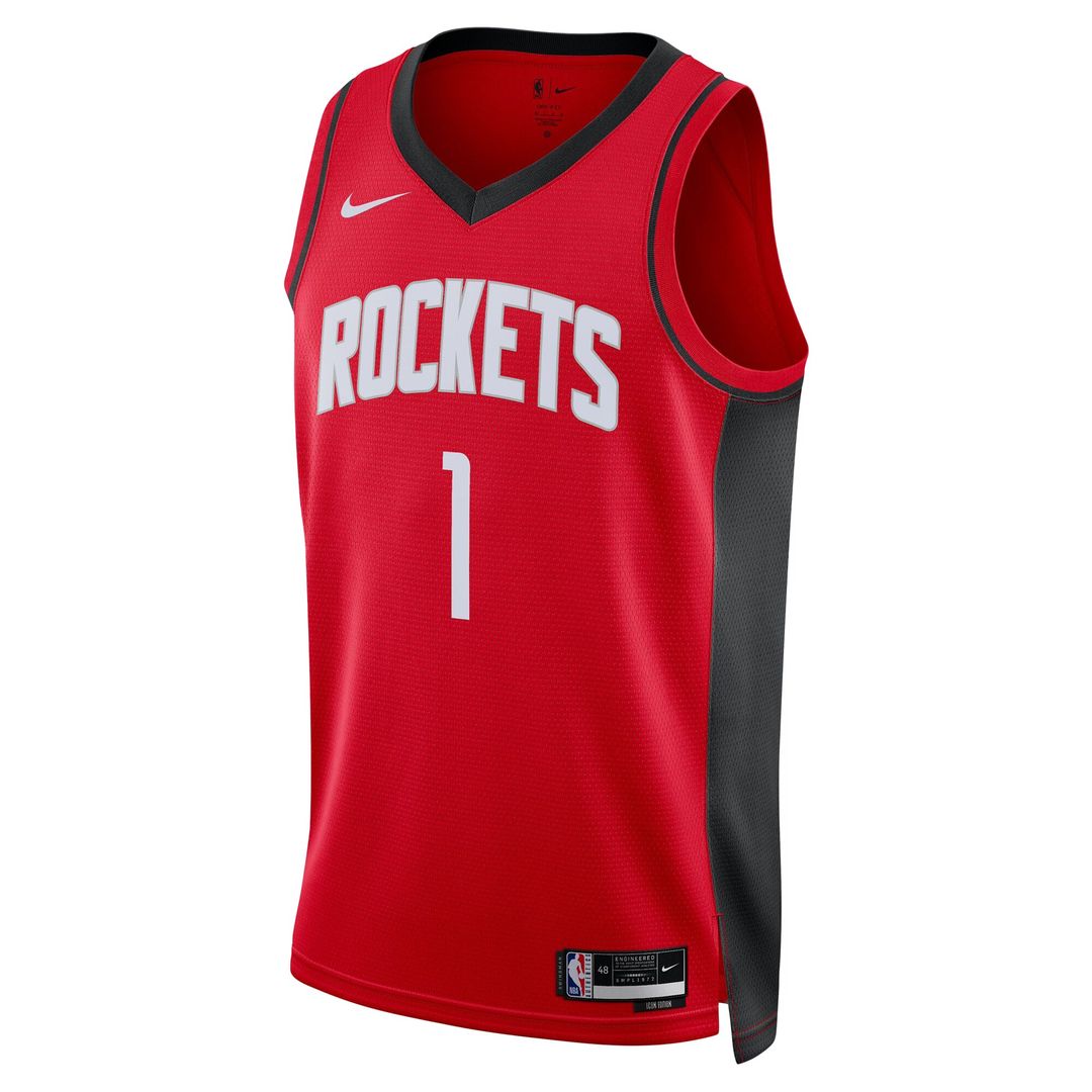 Amen Thompson Houston Rockets Nike Unisex Player Swingman Jersey - Icon Edition - Red