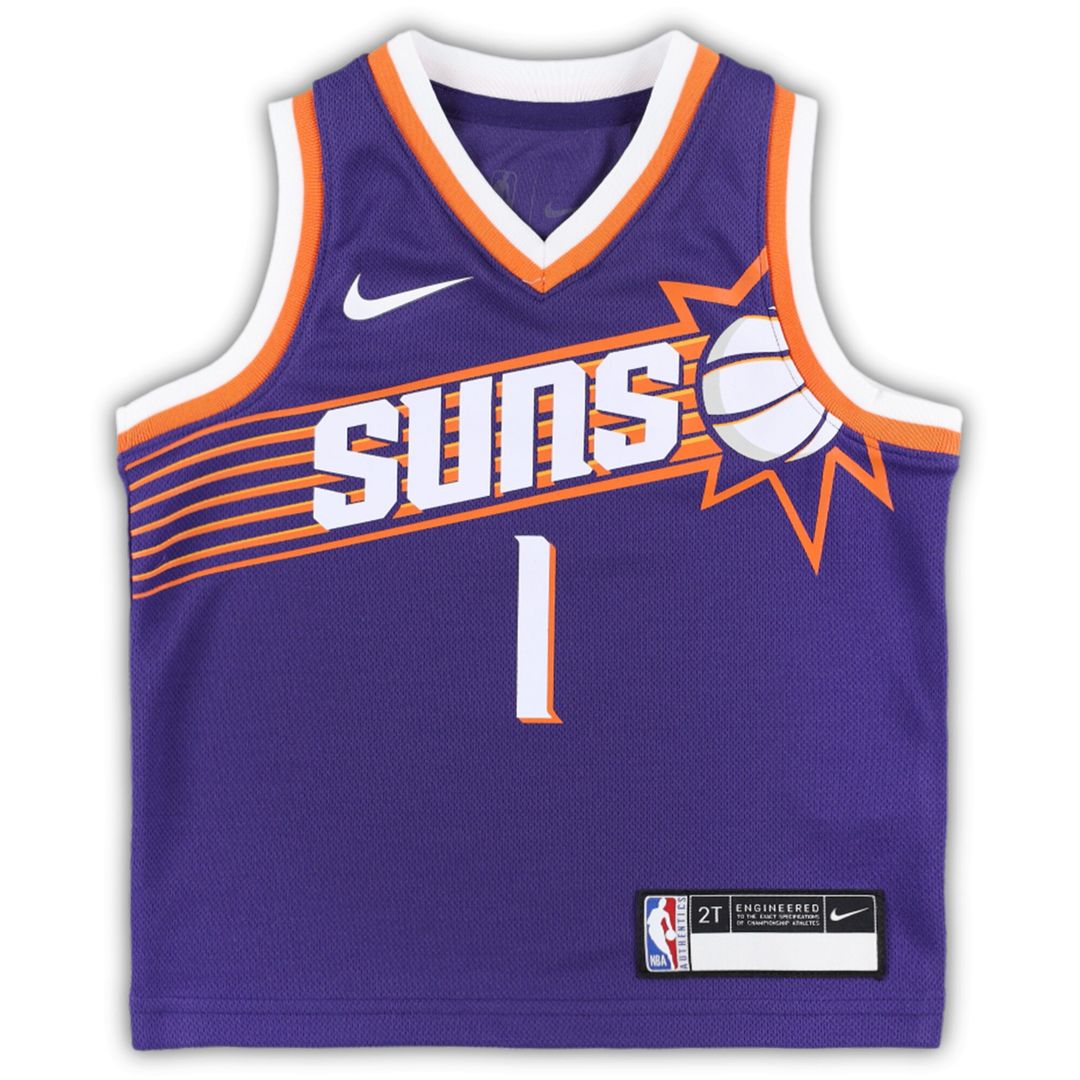 Devin Booker Phoenix Suns Nike Toddler Player Swingman Jersey - Icon Edition - Purple