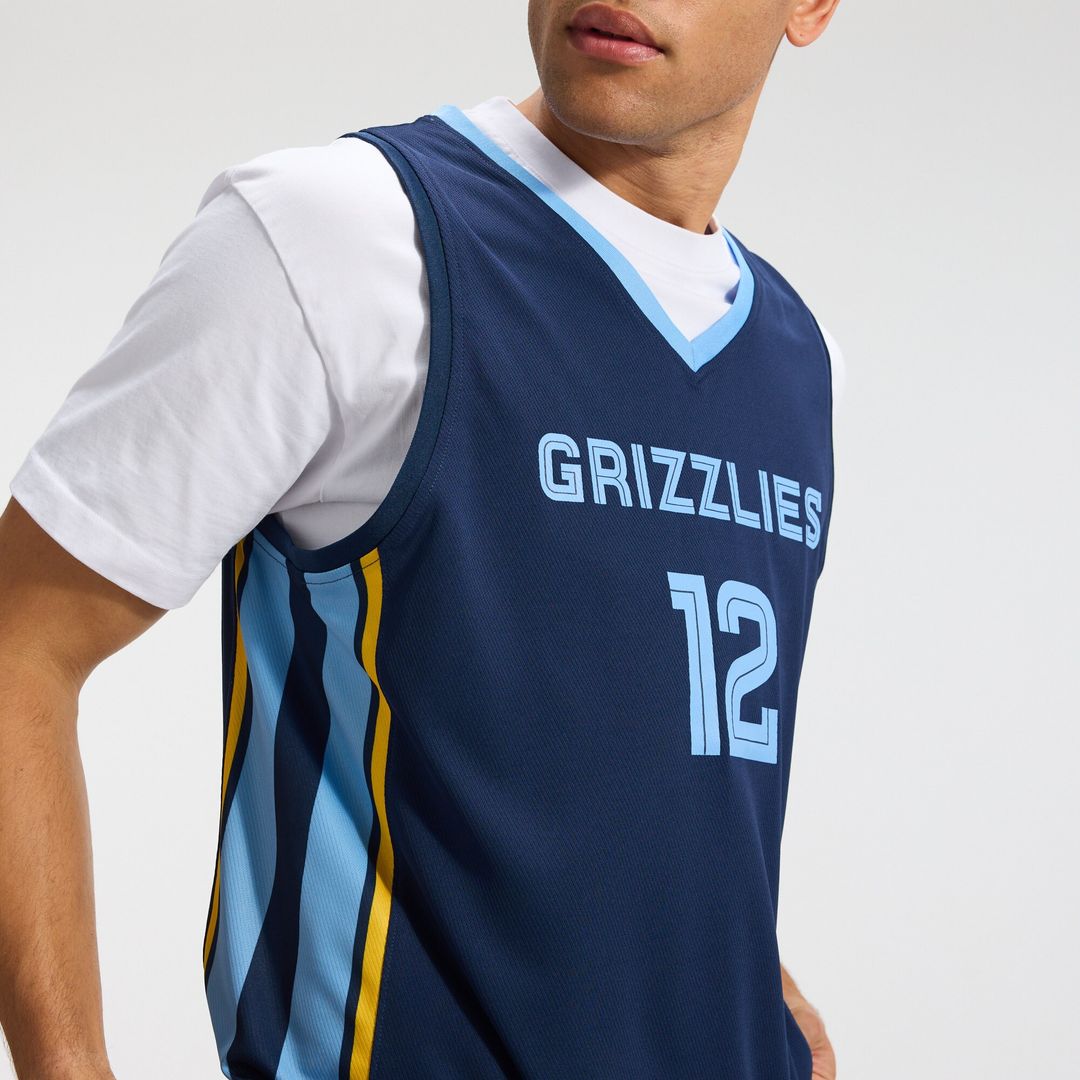 Ja Morant Memphis Grizzlies Fanatics Fast Break Player Replica Jersey - Icon Edition - Navy