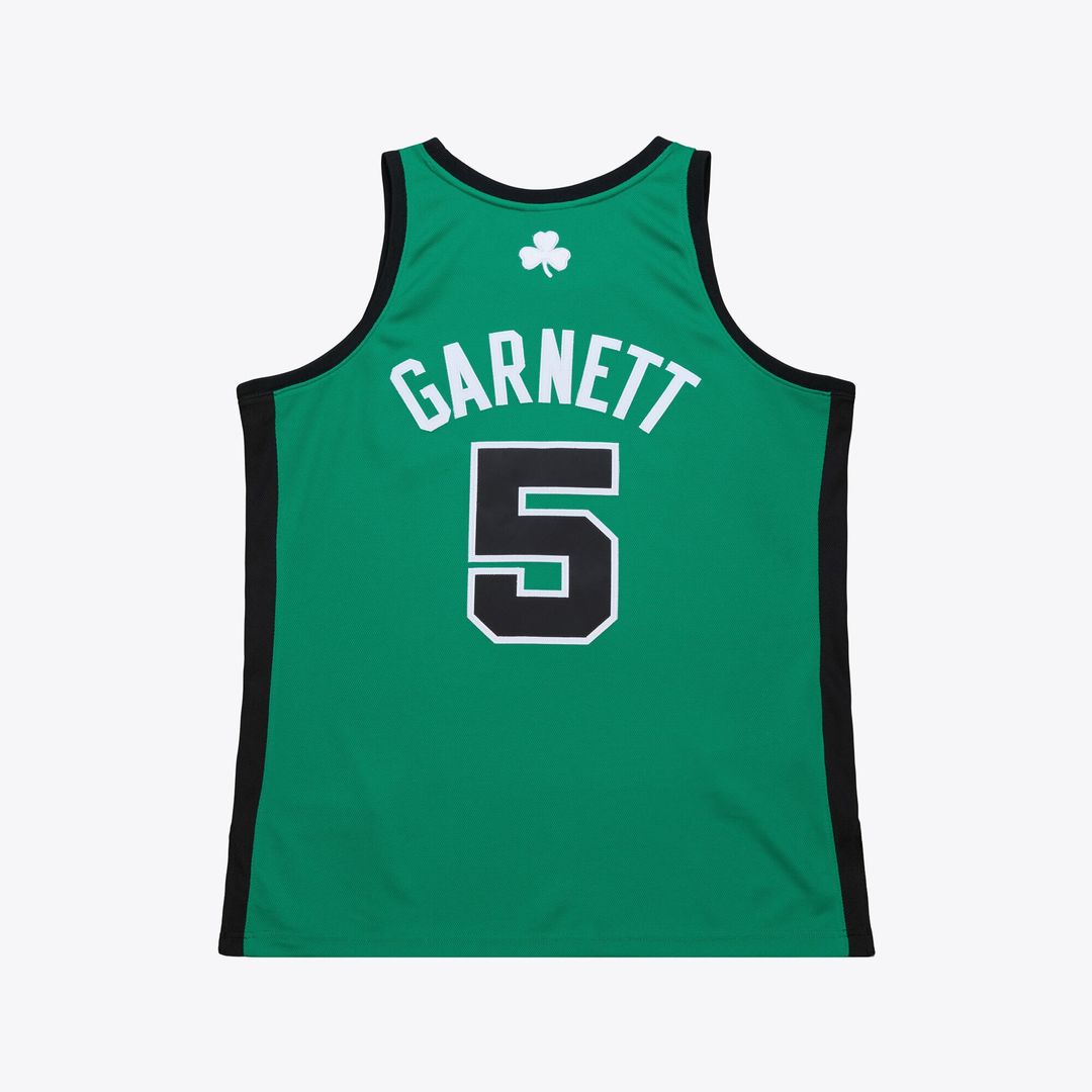 Kevin Garnett Boston Celtics Mitchell & Ness 2007 - 08 Hardwood Classics Authentic Jersey - Kelly Green