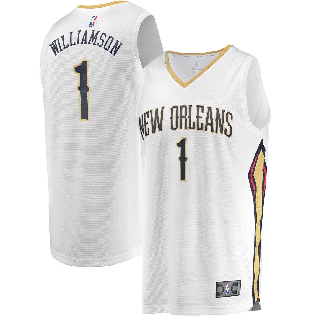 Zion Williamson New Orleans Pelicans Fanatics Replica Fast Break Jersey Red - Statement Edition