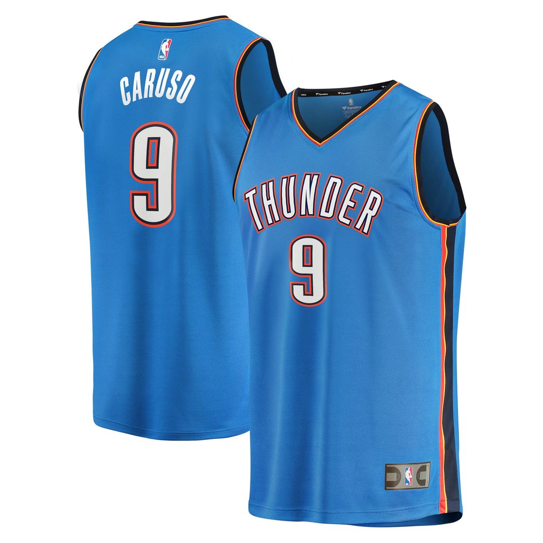 Alex Caruso Oklahoma City Thunder Fanatics Youth Fast Break Player Replica Jersey - Icon Edition - Blue