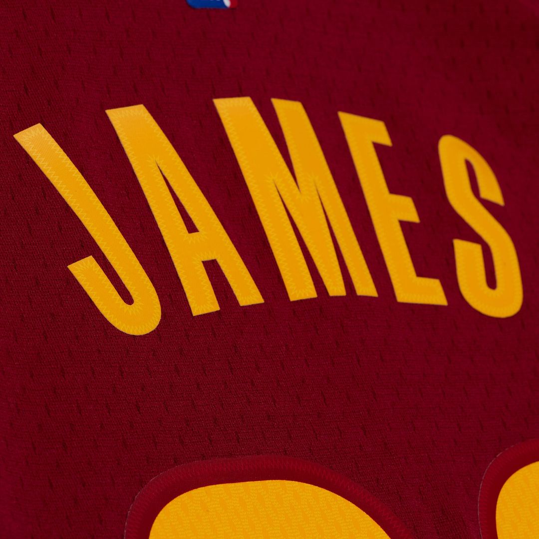 LeBron James Cleveland Cavaliers Mitchell & Ness 2015 - 16 Swingman Jersey - Wine