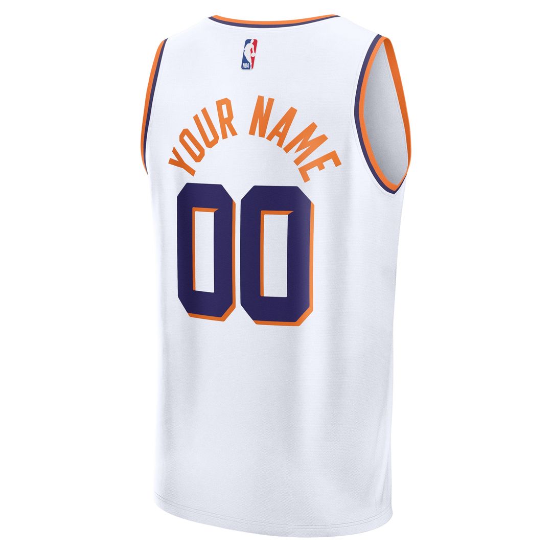 Phoenix Suns Fanatics Youth Fast Break Custom Replica Jersey - Purple - Icon Edition