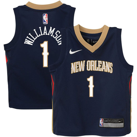 Zion Williamson New Orleans Pelicans Nike Infant Player Swingman Jersey - Icon Edition - Navy