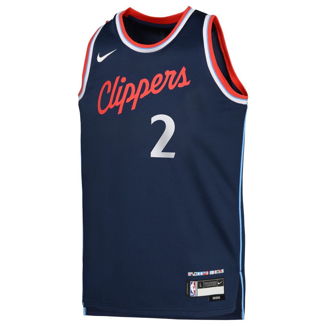 Kawhi Leonard LA Clippers Nike Youth Swingman Jersey - Icon Edition - Royal