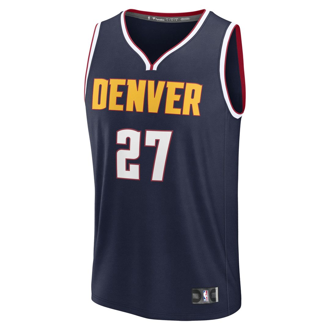 Jamal Murray Denver Nuggets Fanatics Youth Fast Break Player Replica Jersey - Navy - Icon Edition