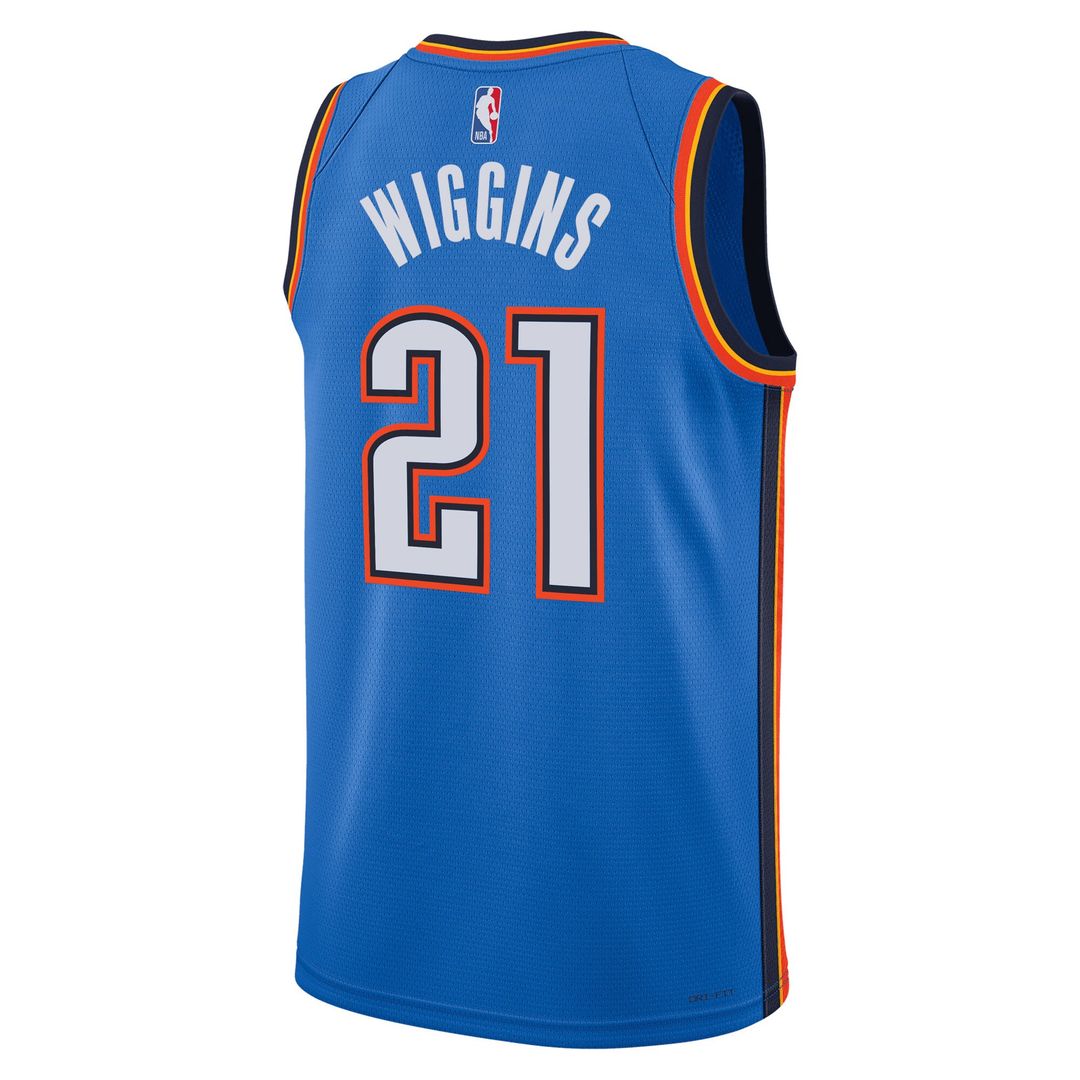 Aaron Wiggins Oklahoma City Thunder Nike Unisex Swingman Jersey - Icon Edition - Blue