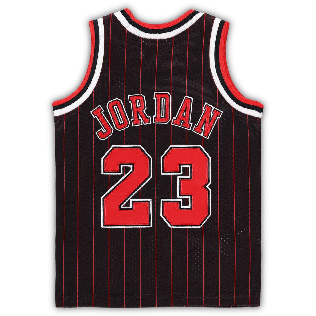 Michael Jordan Chicago Bulls Mitchell & Ness Infant 1996/97 Hardwood Classics Authentic Jersey - Black