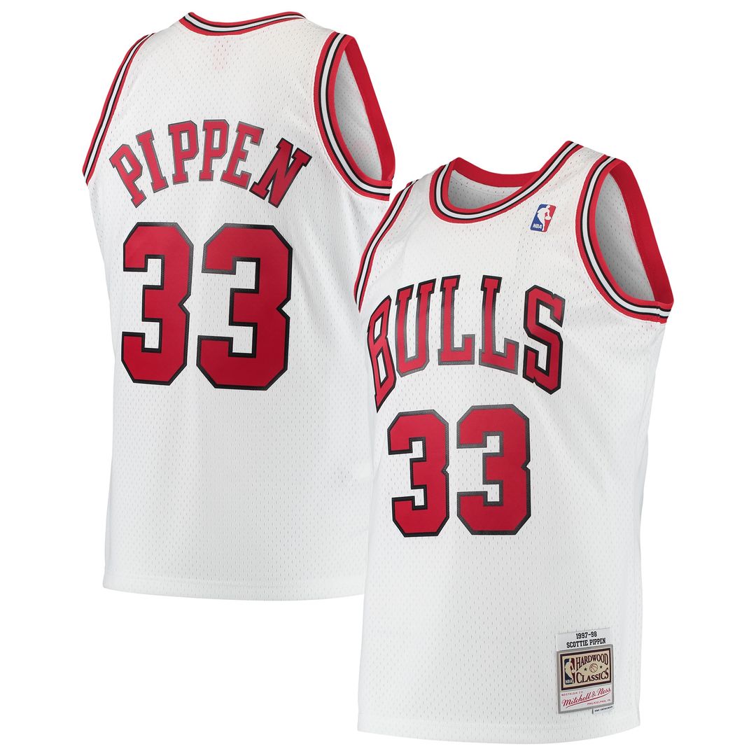 Scottie Pippen Chicago Bulls Mitchell & Ness 1997/98 Hardwood Classics Swingman Jersey - Black