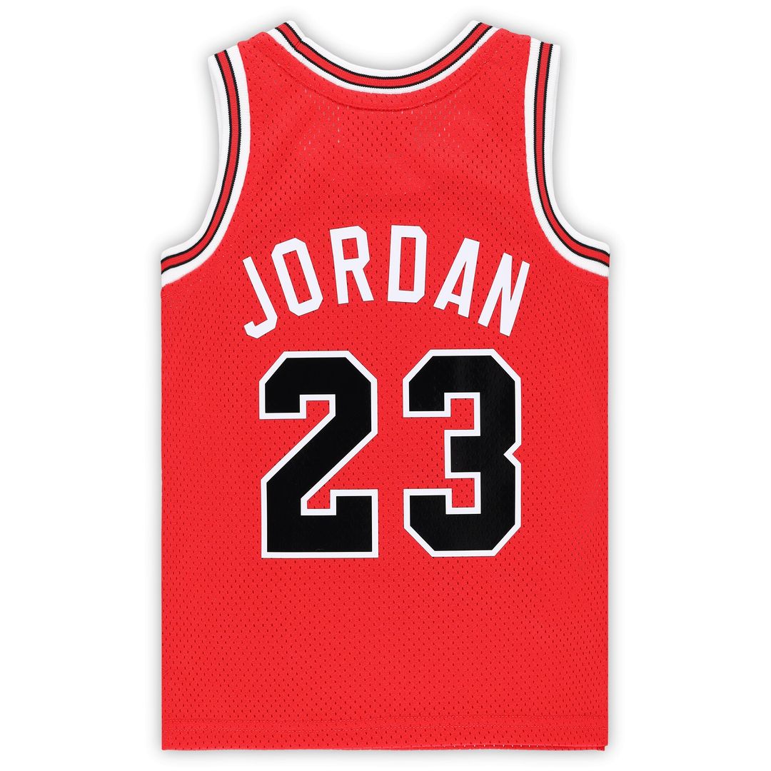Michael Jordan Chicago Bulls Mitchell & Ness Infant 1984/85 Hardwood Classics Authentic Jersey - Red